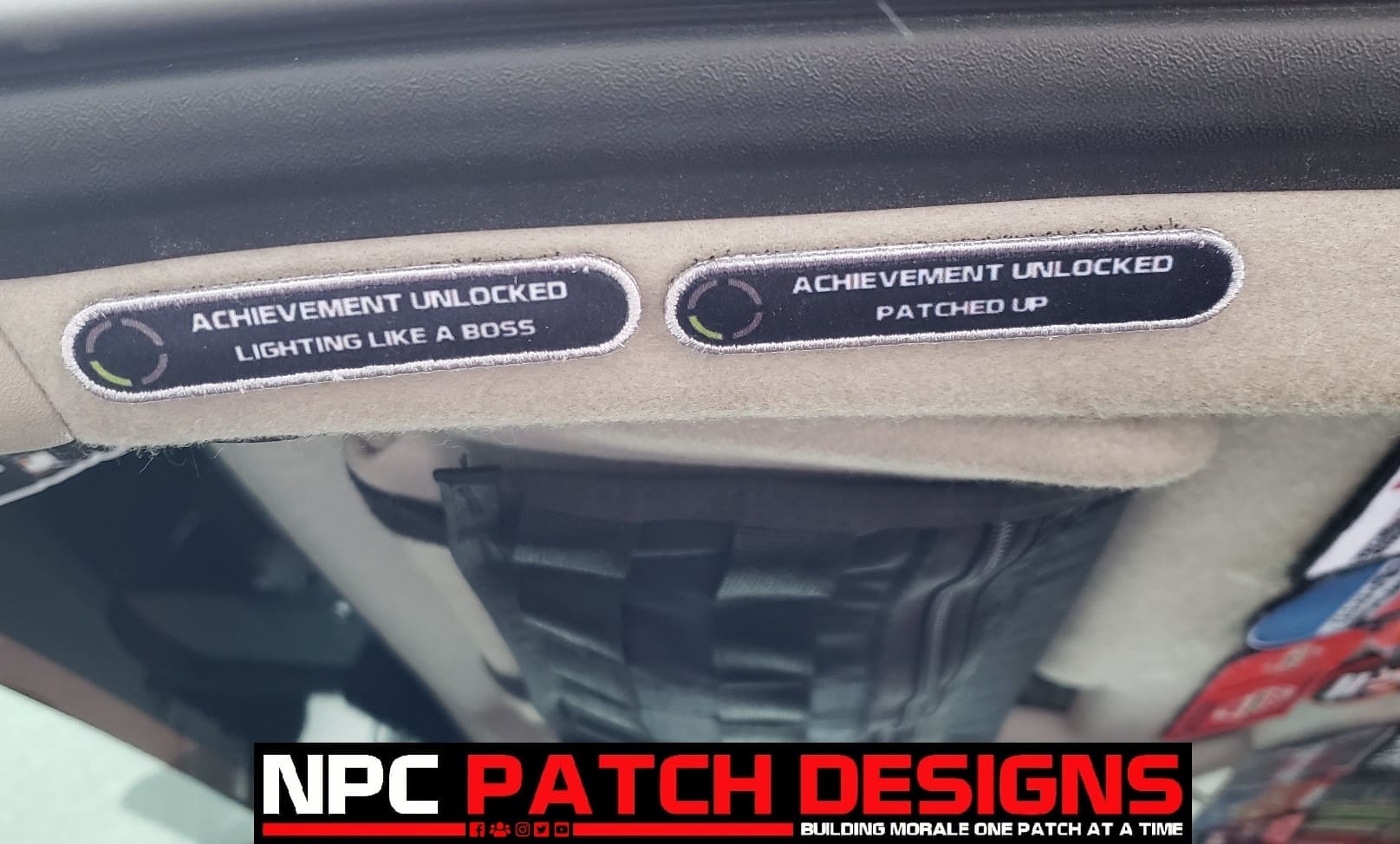 Achievements (ACHv4) Embroidered Ranger Eyes Patch Set