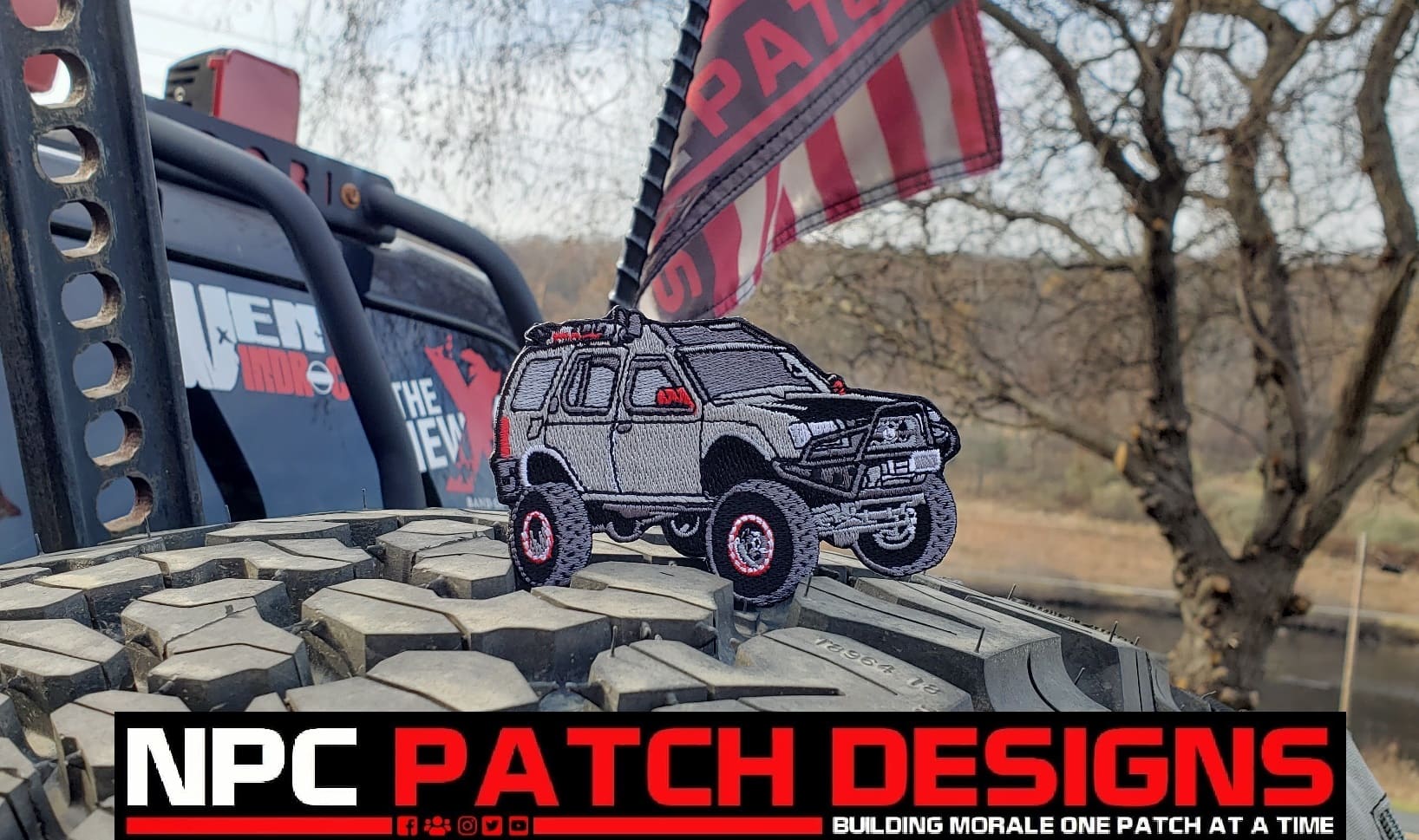 Croix McCready's Xterra (CMXv1) Embroidered Patch