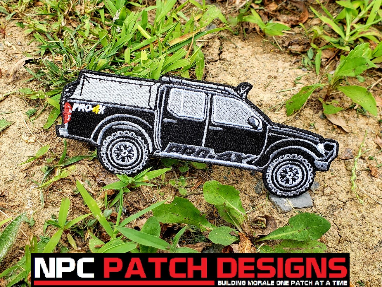 Damian Randall's Frontier PRO-4X (DRFv1) Embroidered Patch