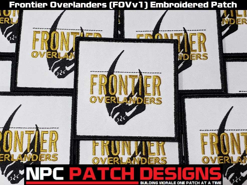 Frontier Overlanders (FOVv1) Embroidered Patch