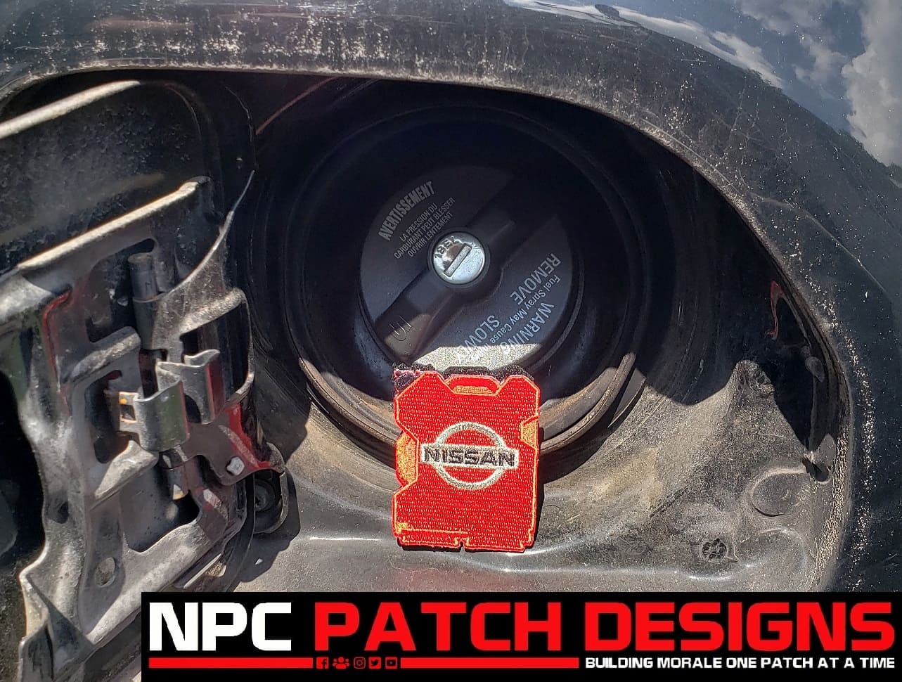 Nissan Rotopax Gas Can (NGCv1) Embroidered Patch