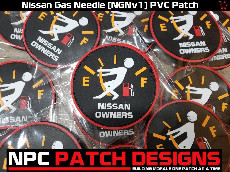 Nissan Gas Needle (NGNv1) PVC Patch