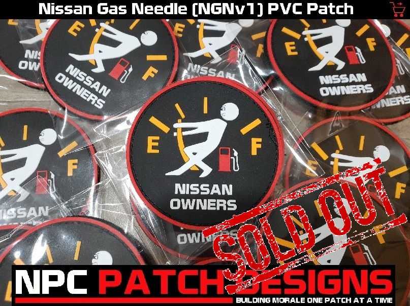 Nissan Gas Needle (NGNv1) PVC Patch