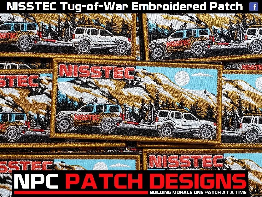 NISSTEC/NORAC (NISv1) Fundraiser Embroidered Patch