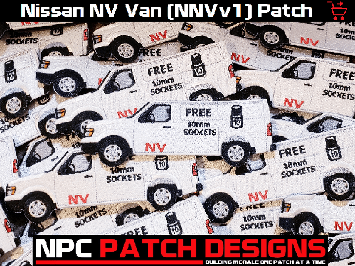 Nissan NV Van (NNVv1) Embroidered Patch