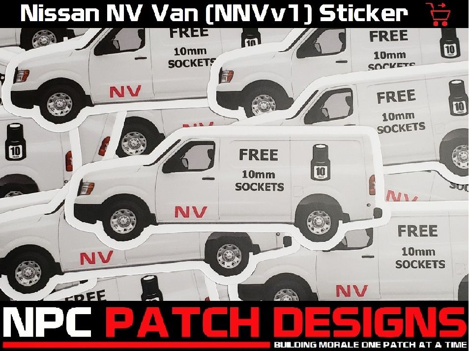 Nissan NV Van (NNVv1) Sticker