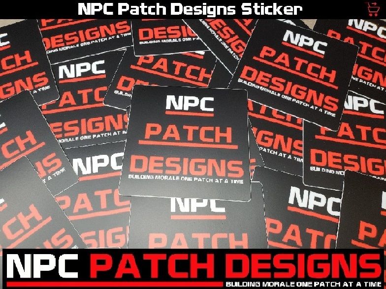 NPC Patch Designs Sticker