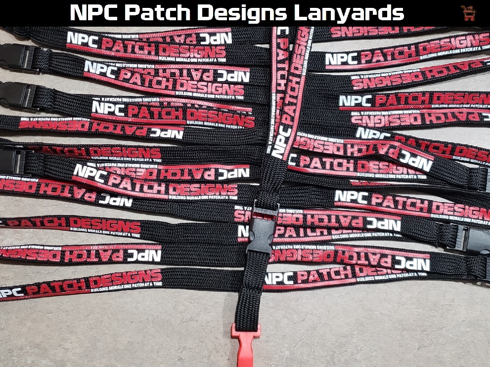 NPC Patch Designs Lanyards