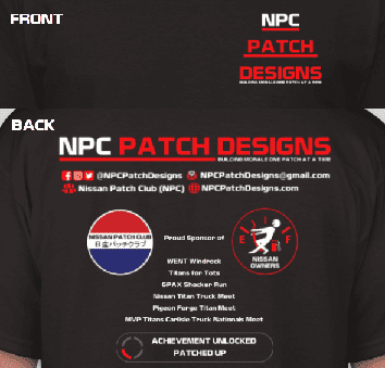 NPC Patch Designs T-Shirts