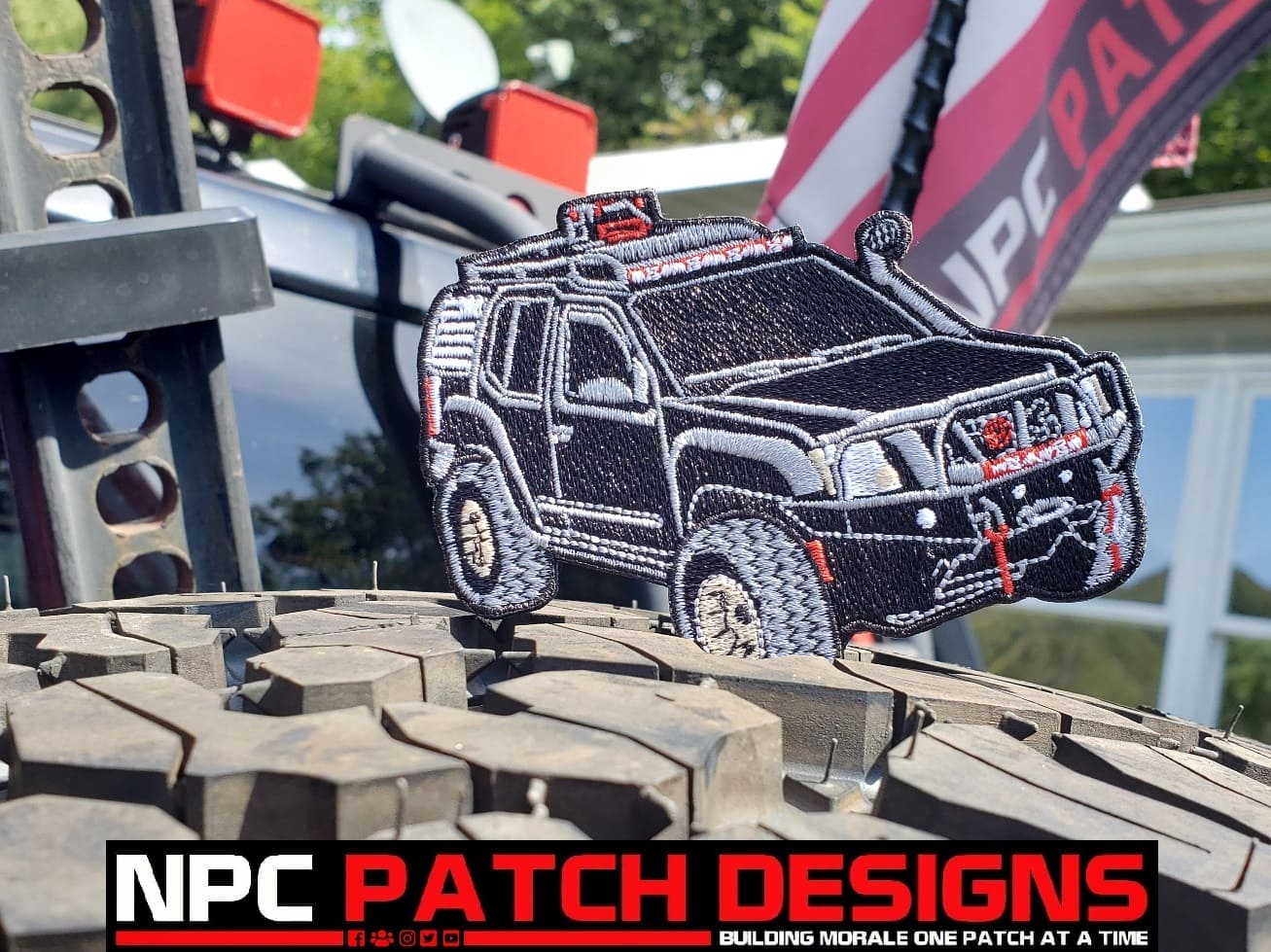 Ryan Bennett's Xterra (RBXv1) Embroidered Patch