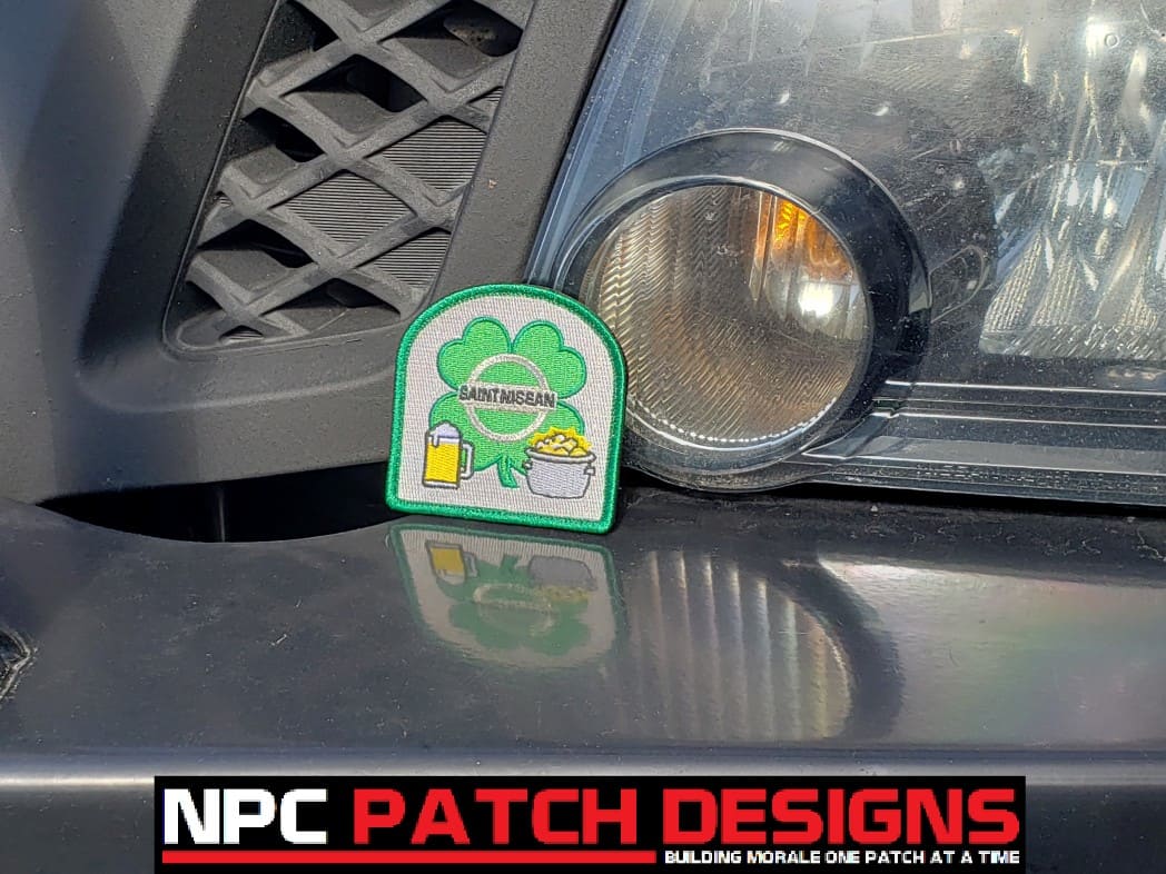Saint Nissan Clover (SNCv1) Embroidered Patch