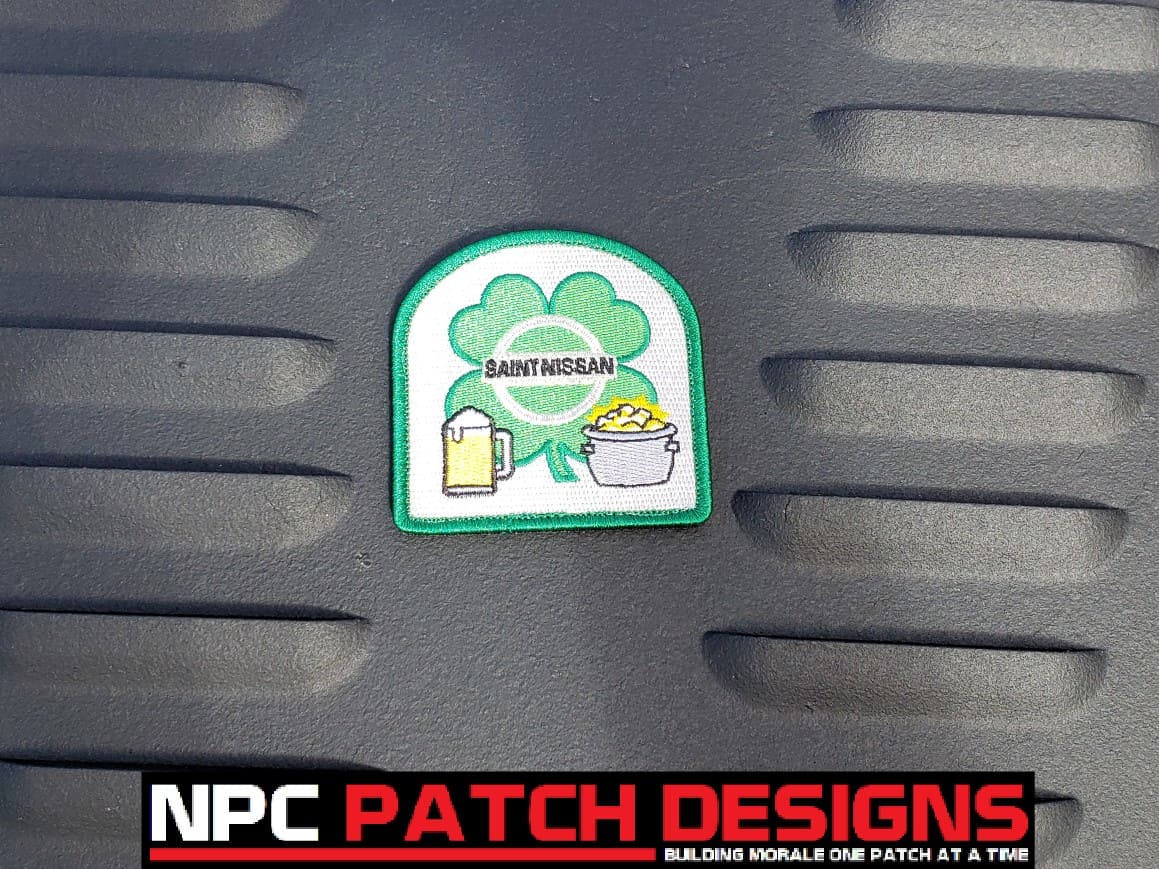 Saint Nissan Clover (SNCv1) Embroidered Patch