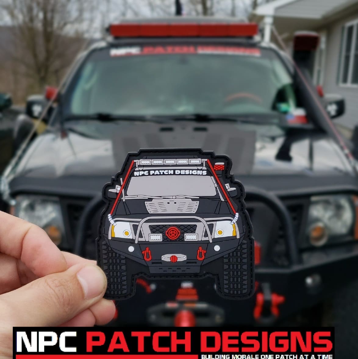 VMBiohazard's Nissan Xterra (VMBv1) Glow in the Dark PVC Patch