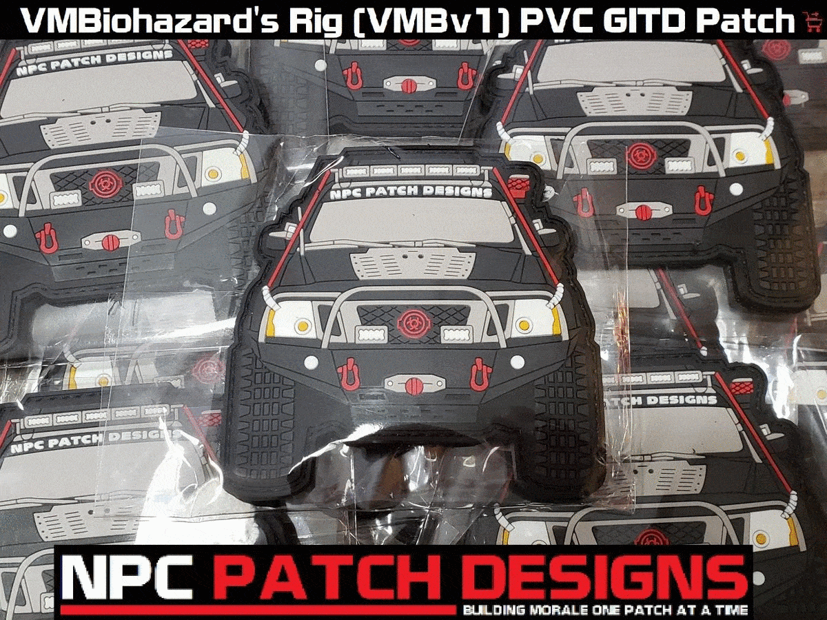 VMBiohazard's Nissan Xterra (VMBv1) Glow in the Dark PVC Patch